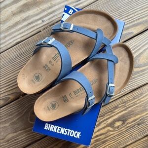 {Birkenstock} Elemental Blue Mayari Vegan Sandals